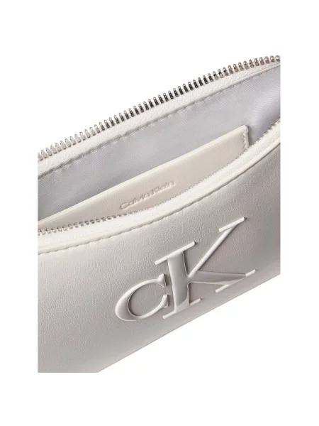 Calvin Klein Kabelka Bold Ck Mini Bag biela