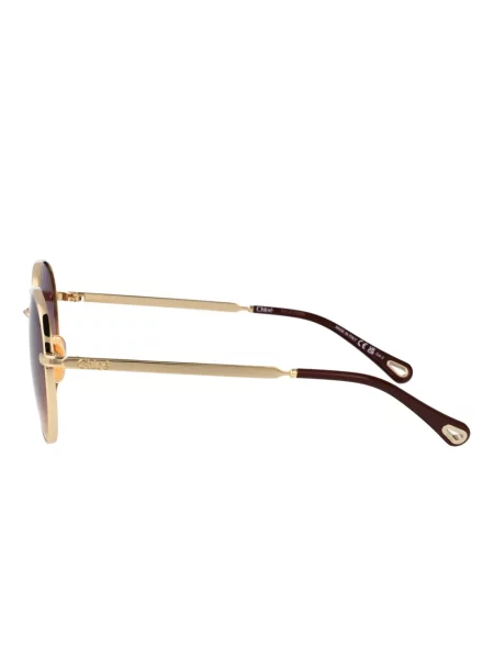 Ochelari de soare Chloé Eyewear auriu