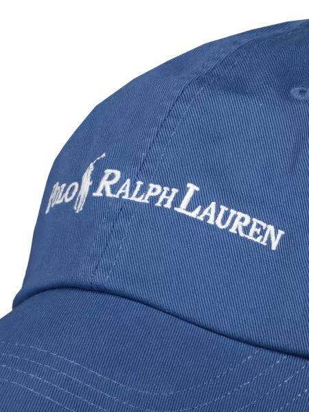 Șapcă Polo Ralph Lauren cu broderie cu șireturi din dantelă galben