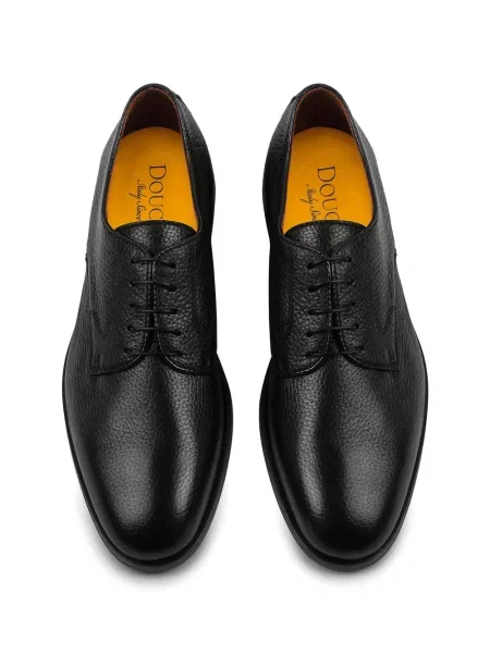 Pantofi derby Doucal's din piele negru