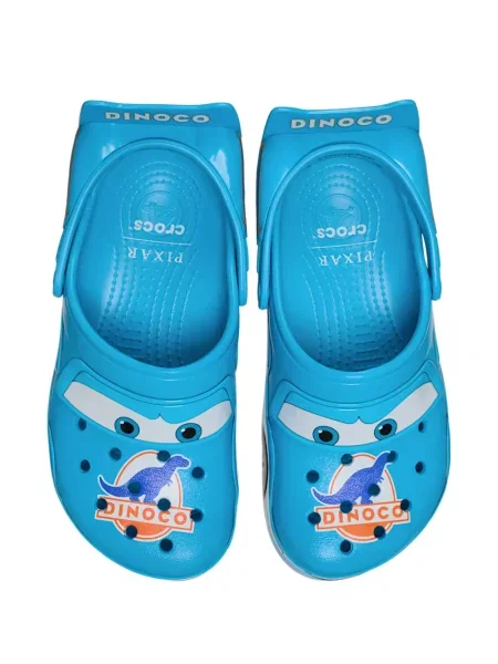 Papuci tip mules Crocs clasici albastru