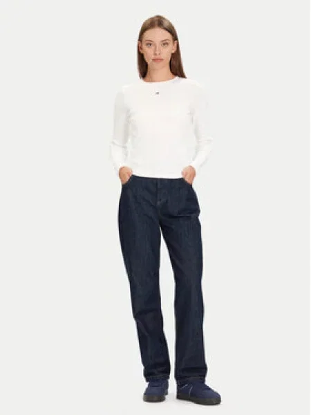 Majica Tommy Jeans bela