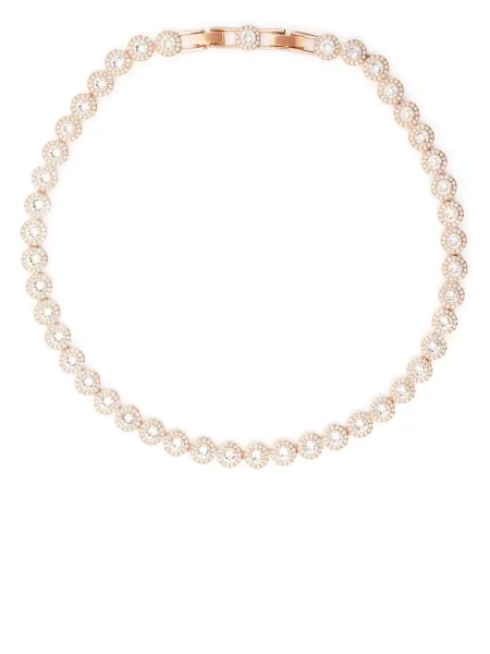Colier Swarovski de cristal roz