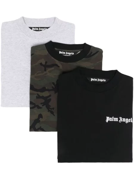 Košile Palm Angels s potiskem černá