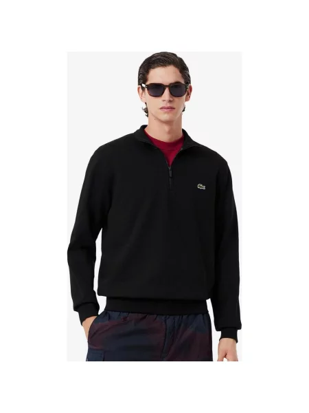 Bluza Lacoste High Neck Half Zip puro XS czarny
