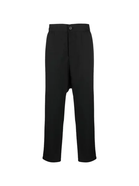 Pantaloni Tessitura Body Couture conici negru
