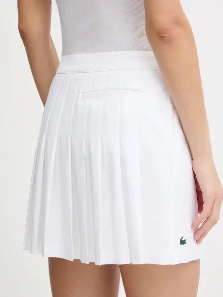Спідниця Lacoste mini розкльошена білий