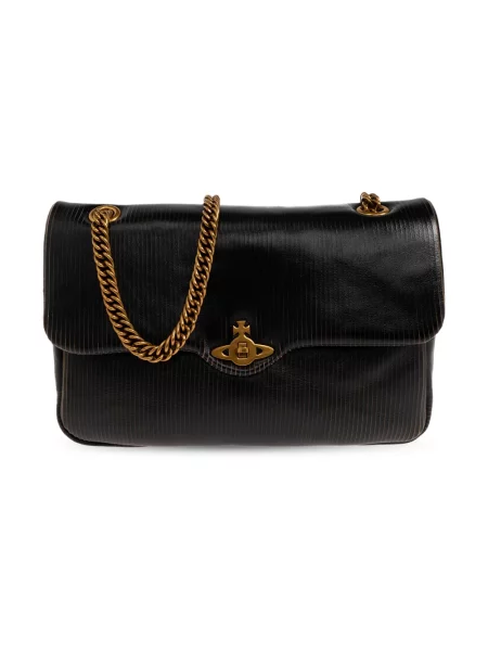 Torebka Vivienne Westwood skórzana czarna