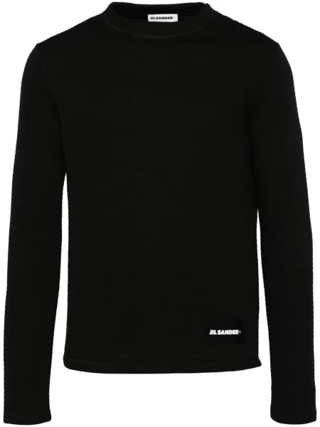 Tricou Jil Sander lung negru