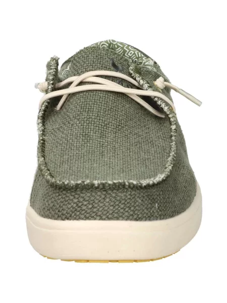 Pantofi Pitas verde