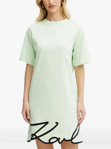 Rochie Karl Lagerfeld de costum verde