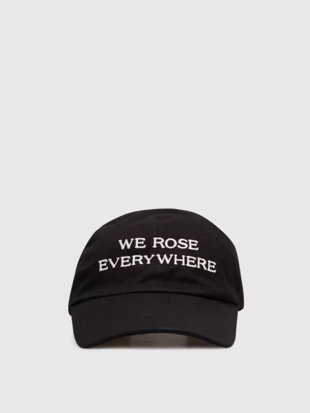 Кепка Ini Ann Demeulemeester чорна