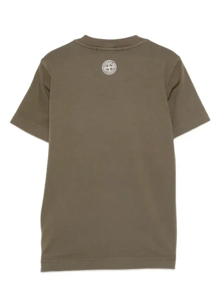 Koszulka dziecięca Stone Island zielona