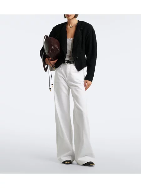 Geacă Isabel Marant de lână negru