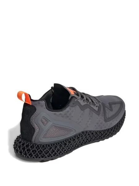 Top Adidas alergare cu decolteu în V alb