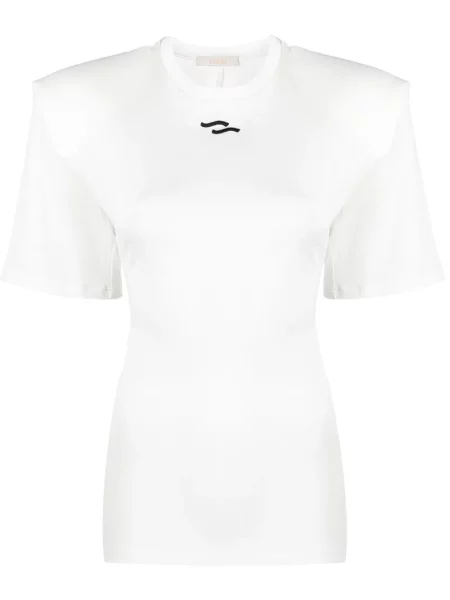 Haftowana koszulka Ssheena biała