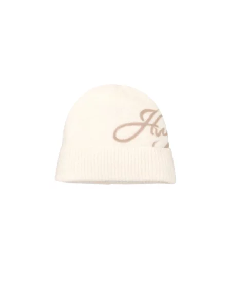 HUGO czapka beanie z wełną Sesperry_Hat beżowa