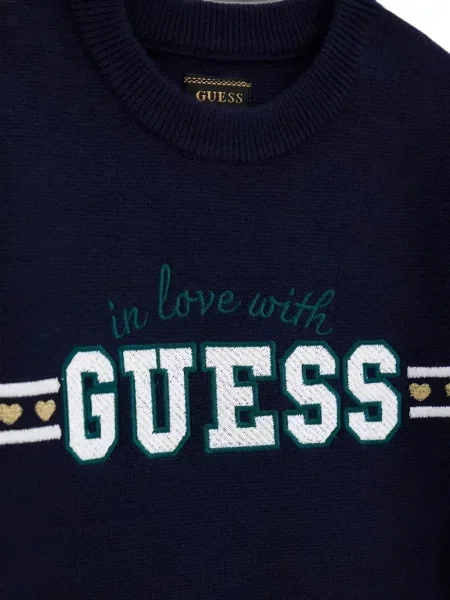 Spódnica dziecięca Guess niebieska