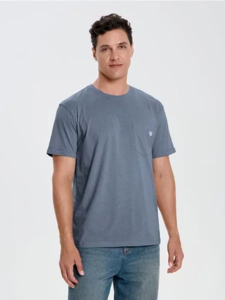 Sinsay koszulka szary