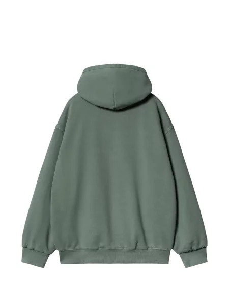 Geacă Carhartt Wip cu autograf verde