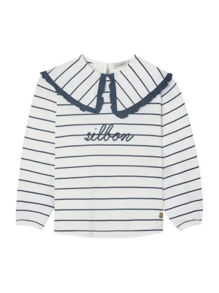 Tricou copii Silbon alb