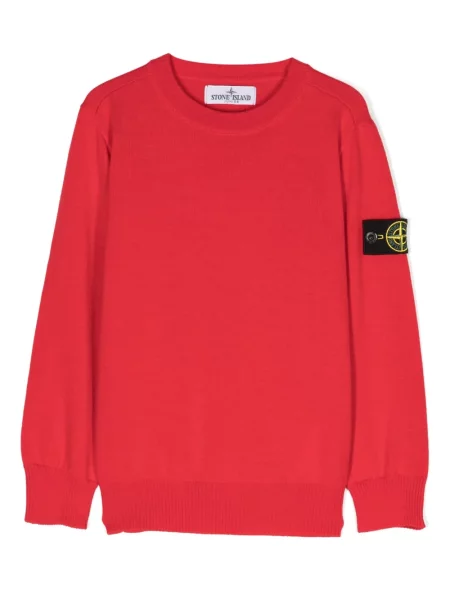 Bluza dziecięca Stone Island czerwona