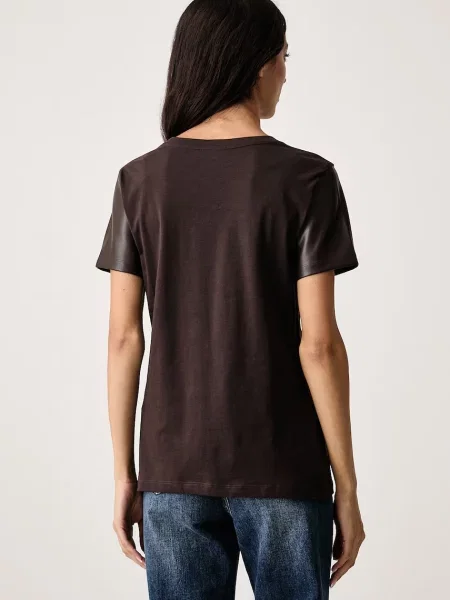 Armani Exchange női póló barna