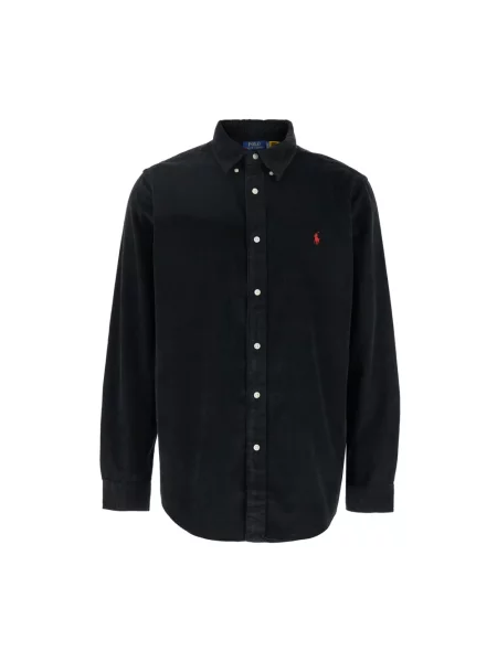 Koszula Polo Ralph Lauren sztruksowa czarna