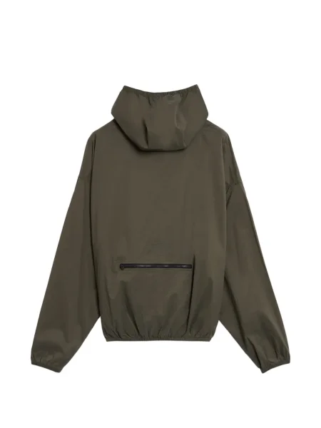 Geacă The North Face cu glugă verde