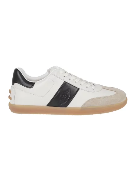 Sneakersy Tod's skórzane białe