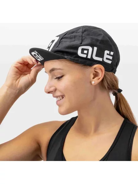 Czapka rowerowa Alé Cycling Cotton biała