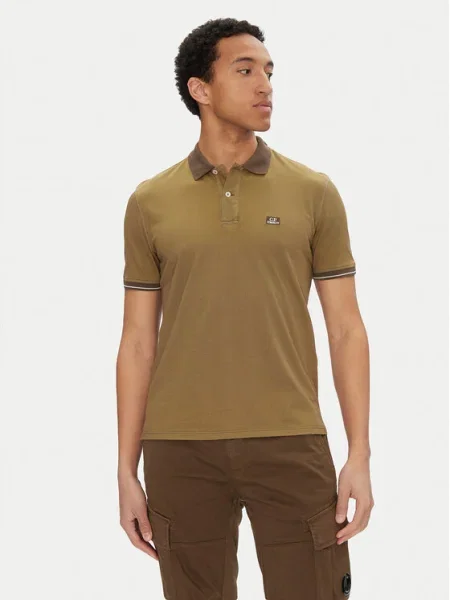 C.P. Company Tricou polo verde
