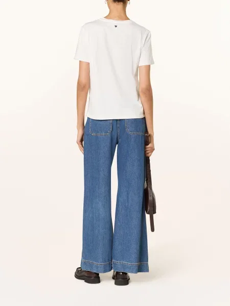 Weekend Max Mara T-Shirt Ara weiss biała