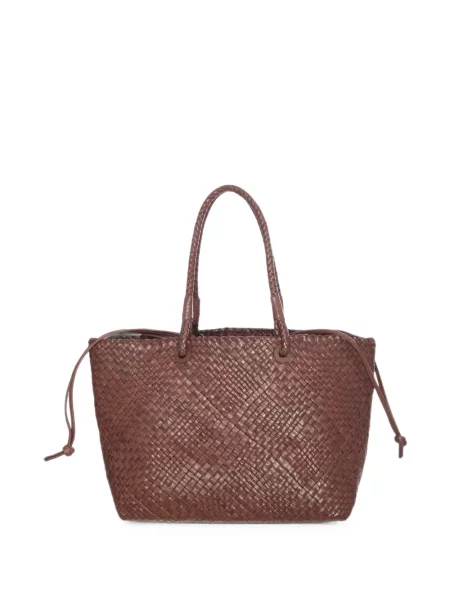 Geantă shopper Ibeliv din piele maro
