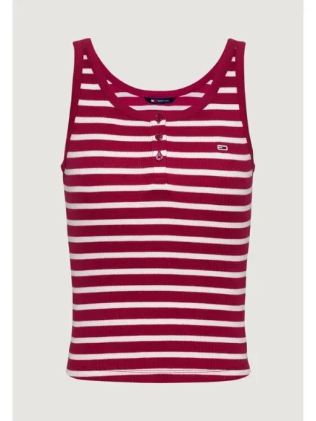 Tricou Tommy Jeans roșu