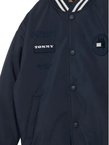 Tommy Hilfiger Bomber dzseki Graphic Sötétkék