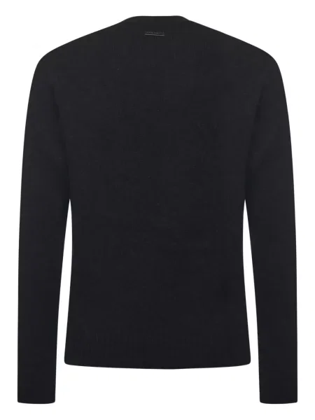 Pulover Dolce & Gabbana cu decolteu rotund negru