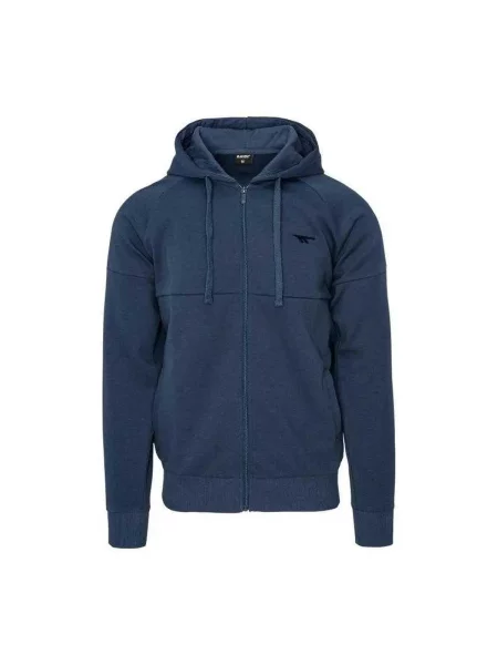 Bluza Z Kapturem Hadar Full Zip niebieska