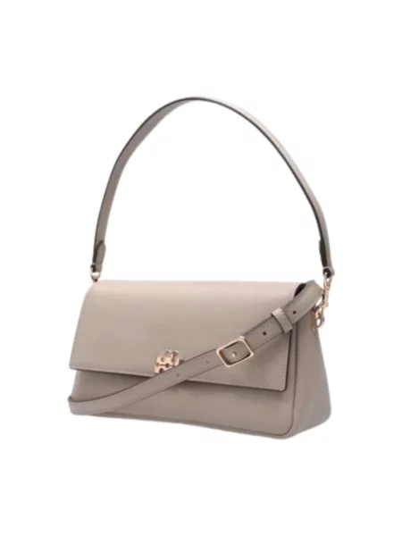 Tory Burch Torba Na Ramię Charlie Small beige beżowa