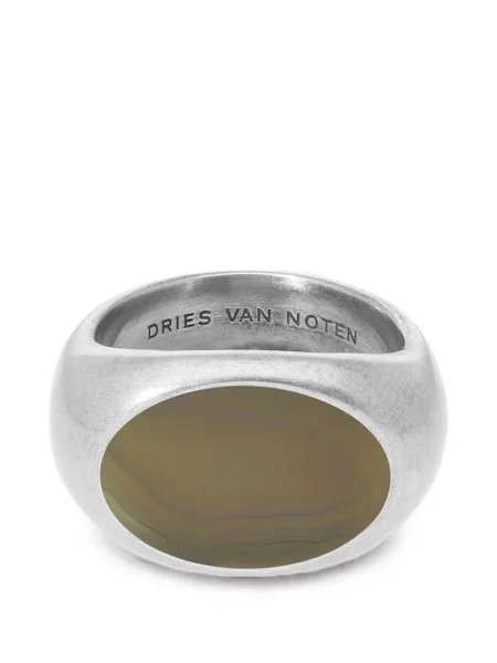 Inel Dries Van Noten cu strasuri