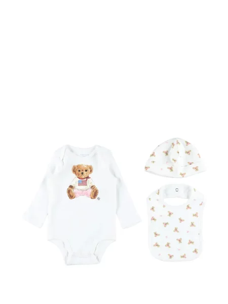 Koszulka polo dziecięca Polo Ralph Lauren biała