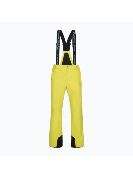 Férfi sínadrág Fischer fischer yellow sárga