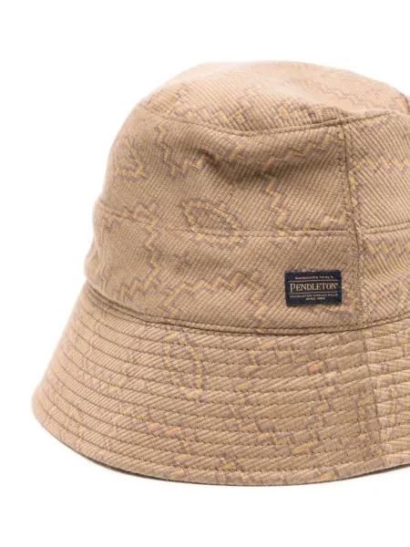 Pălărie White Mountaineering alb
