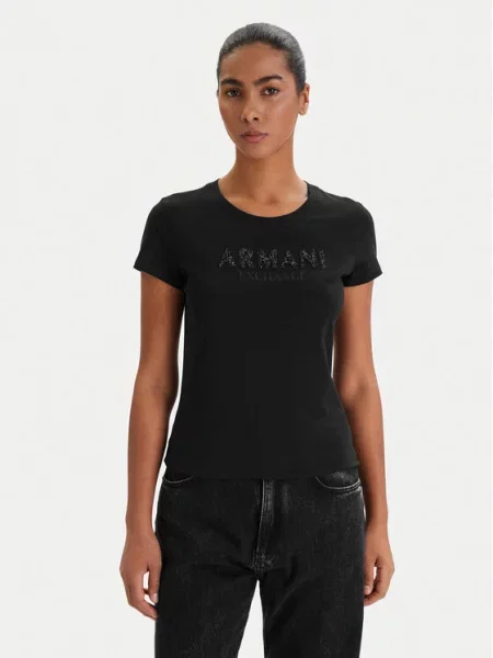 Majica Armani Exchange crna