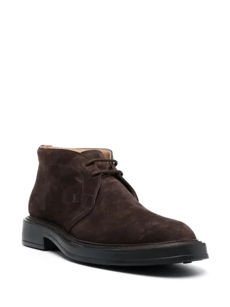 Zomšinės loaferiai Tod's ruda