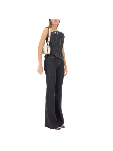 Top Alexander Mcqueen niebieski