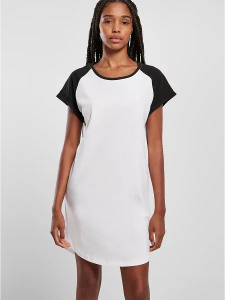 Sukienka koszulowa Urban Classics biała