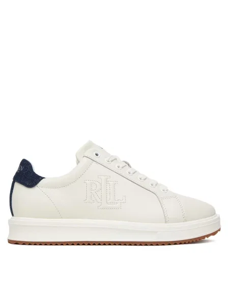 Sneakersy LAUREN RALPH LAUREN białe