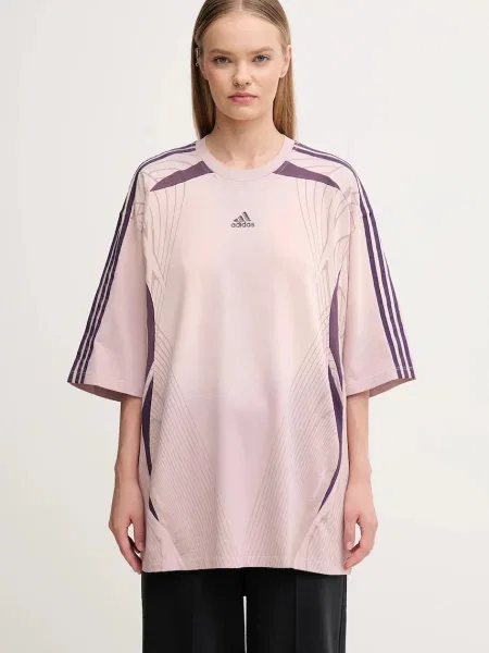 Adidas Originals tricou din Oversized Tee roz