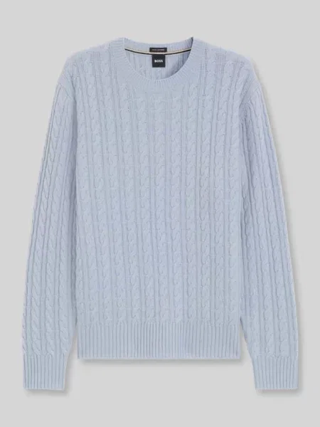 Sweter o kroju regular fit z domieszką bawełny model Furlan' Boss